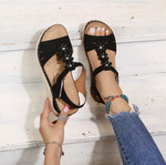 OCW Flat Slippers Sandals For Women Basic Colors Open Toe Design