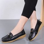 OCW Ladies Loafers Leather Made Modern Casual Comfortable Shoes