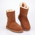 OCW Ankle Fur Inside Boots For Women Keep Warm Walking Shoes