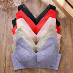 OCW Bra Wireless Cotton Vest Shape Lace Thin Cup Breathable Breast Support Spring Summer 2022