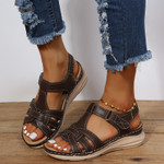 OCW Best Sandals For Walking Women Open Toe Velcro Pain-free Retro Summer Size 6.5-11