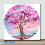 Mini – Tree Goddess Painting Mother(Already Framed Canvas)