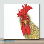 Mini – Funny Chicken(Already Framed Canvas)