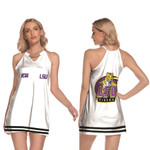 Lsu Tigers Ncaa Classic White With Mascot Logo Gift For Lsu Tigers Fans