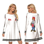 Nebraska Huskers Ncaa Classic White With Mascot Logo Gift For Nebraska Huskers Fans