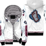 Colorado Avalanche NHL Ice Hockey Team Bernie the St. Bernard Logo Mascot White 3D Designed Allover Gift For Avalanche Fans