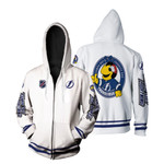 Tampa Bay Lightning NHL Ice Hockey Team ThunderBug Logo Mascot White 3D Designed Allover Gift For Lightning Fans