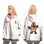 Syracuse Orange Ncaa Classic White With Mascot Logo Gift For Syracuse Orange Fans