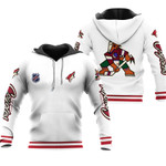 Arizona Coyotes NHL Ice Hockey Team Howler the Coyote Logo Mascot White 3D Designed Allover Gift For Coyotes Fans