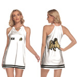 Colorado Buffaloes Ncaa Classic White With Mascot Logo Gift For Colorado Buffaloes Fans