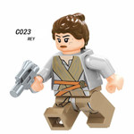 Rey Luke Skywalker Star Wars Characters Minifigures Toy Story Bricks Block Model Building Block Kid Toys