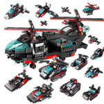 SWAT Helicopter Airforce Tank Bricks Block Model Building Block Assembling Model Kid Toys