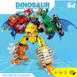Dinosaur Mechanical Series Bricks Block Model Building Block Assembling Block Kid Toys