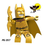 Super Hero Golden Batman Character Minifigures Bricks Block Model Building Block Assembling Kid Toys