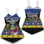 Santa Grinch Los Angeles Rams Sitting on Cardinals 49ers Seahawks Toilet Christmas Gift For Rams Fans