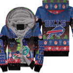 Santa Grinch Buffalo Bills Sitting on Dolphins Patriots Jets Toilet Christmas Gift For Bills Fans