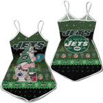 Santa Claus New York Jets Sitting on Dolphins Patriots Bills Toilet Christmas Gift For Jets Fans