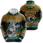 Santa Claus Jacksonville Jaguars Sitting on Titans Texans Colts Toilet Christmas Gift For Jaguars Fans