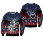 Santa Claus Tennessee Titans Sitting on Jaguars Titans Colts Toilet Christmas Gift For Titans Fans
