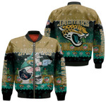 Santa Claus Jacksonville Jaguars Sitting on Titans Texans Colts Toilet Christmas Gift For Jaguars Fans