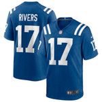 Indianapolis Colts Philip Rivers #17 2020 NFL New Arrival Blue jersey   gifts for fans