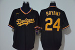 Los Angeles Dodgers Kobe Bryant #24 2020 MLB Black Jersey