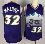Utah Jazz Karl Malone #32 2020 NBA New Arrival Dark Indigo Jersey