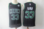 Boston Celtics Larry Bird #33 2020 NBA New Arrival Black jersey