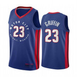 Detroit Pistons Blake Griffin #23 2020 NBA New Arrival Blue jersey