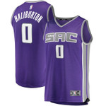 Sacramento Kings Tyrese Haliburton #0 NBA 2020 New Arrival purple jersey