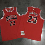 Chicago Bulls Michael Jordan #23 NBA Classic Red jersey