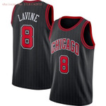 Chicago Bulls Zach LaVine #8 2020 NBA New Arrival Black jersey