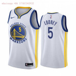 Golden State Warriors Kevon Looney #5 2020 NBA New Arrival White jersey