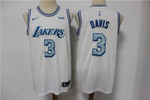 Los Angeles Lakers Anthony Davis #2 NBA 2020 New Arrival white jersey