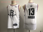Houston Rockets James Harden #13 2020 All Star New Arrival White jersey