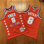Los Angeles Lakers Kobe Bryant #8 NBA 1988 All star red jersey