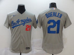 Los Angeles Dodgers Walker Buehler #21 2020 MLB Grey Jersey