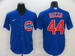 Chicago Cubs Anthony Rizzo #44 2020 MLB Blue Jersey