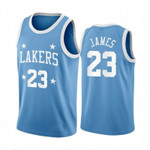 Los Angeles Lakers LeBron James #23 2020 NBA New Arrival Blue jersey