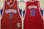 Philadelphia 76ers Allen Iverson #3 NBA 2020 New Arrival red jersey