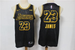 Los Angeles Lakers LeBron James #23 2020 NBA New Arrival Black jersey