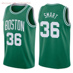 Boston Celtics Marcus Smart #36 2020 NBA New Arrival Green jersey