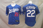 Los Angeles Dodgers Clayton Kershaw #22 2020 MLB Blue Jersey