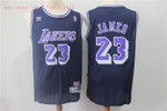 Los Angeles Lakers LeBron James #23 2020 NBA New Arrival Blue jersey