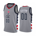 Washington Wizards 2020 NBA New Arrival Personalized Custom Grey Jersey