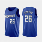 Milwaukee Bucks Kyle Korver #26 NBA 2020 New Arrival blue jersey
