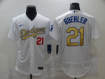 Los Angeles Dodgers Walker Buehler #21 2020 MLB White Jersey
