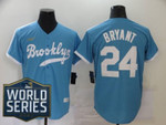 Brooklyn Dodgers Kobe Bryant #24 2020 MLB Blue Jersey
