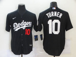 Los Angeles Dodgers Justin Turner #10 2020 MLB Black Jersey