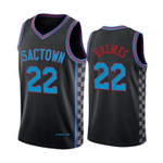 Sacramento Kings Richaun Holmes #22 NBA 2020 New Arrival black jersey
